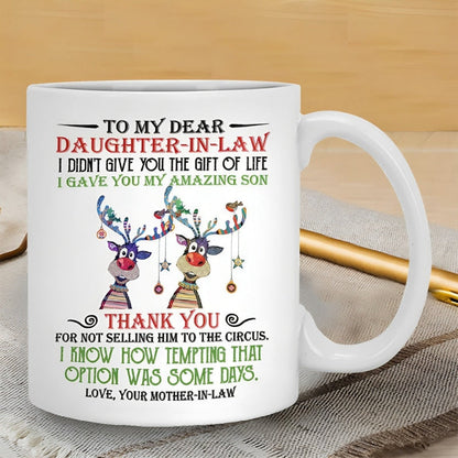 I Gave You My Amazing Son - Best Gift For Daughter-In-Law Mugs