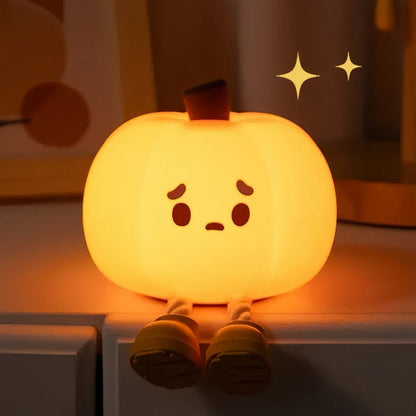 Pumpkin Silicone Pat Lamp