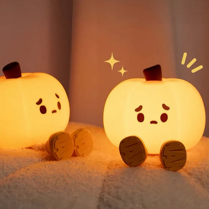 Pumpkin Silicone Pat Lamp