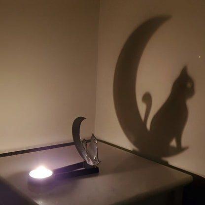 Halloween Metal Shadow Candle Holder 👻