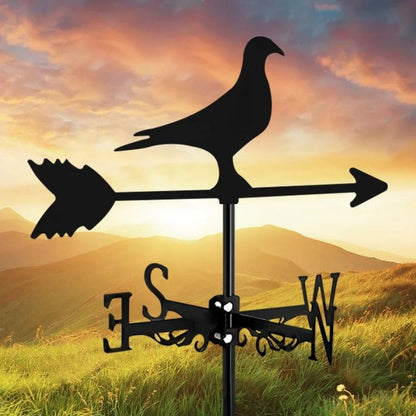 Racing Pigeon Stainless Steel Weathervane MW043