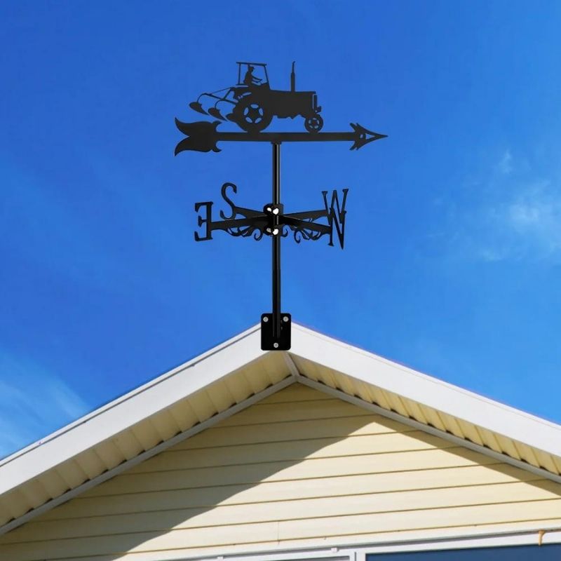 Tractor Stainless Steel Weathervane MW079