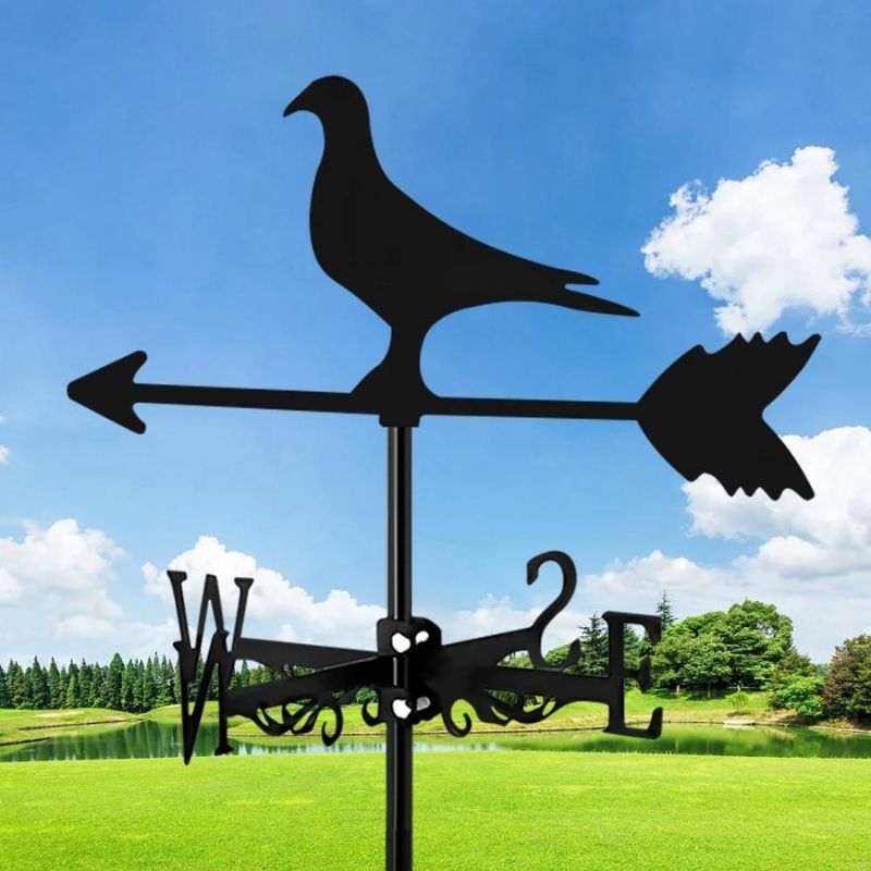 Racing Pigeon Stainless Steel Weathervane MW043