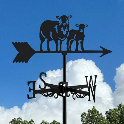 Little Lamb Stainless Steel Weathervane MW081