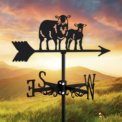 Little Lamb Stainless Steel Weathervane MW081