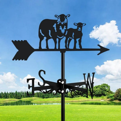 Little Lamb Stainless Steel Weathervane MW081