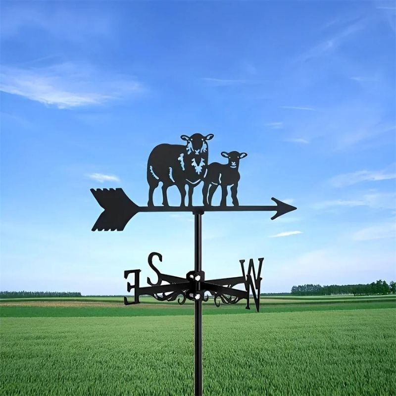 Little Lamb Stainless Steel Weathervane MW081