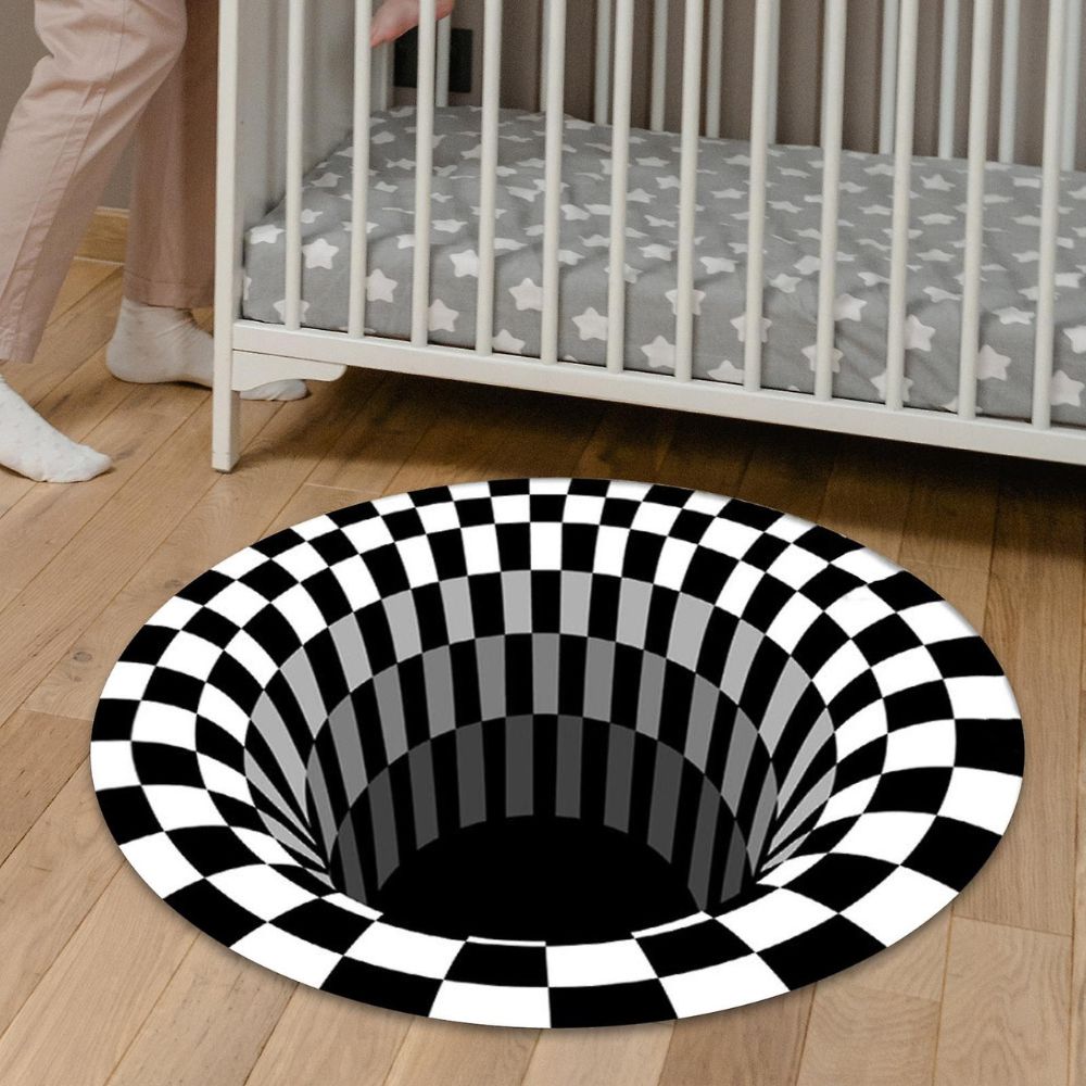 Vortex Illusion Rug