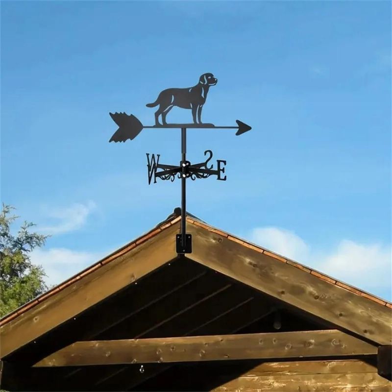 Golden Retriever Stainless Steel Weathervane MW046