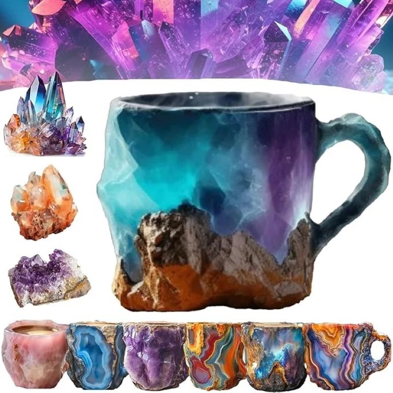 Mineral Crystal Coffee Mugs