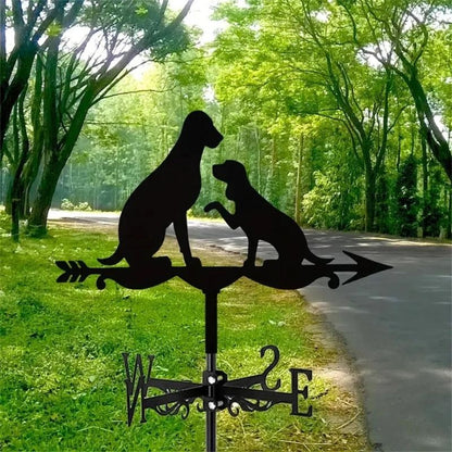 Companion Dog Stainless Steel Weathervane MW085