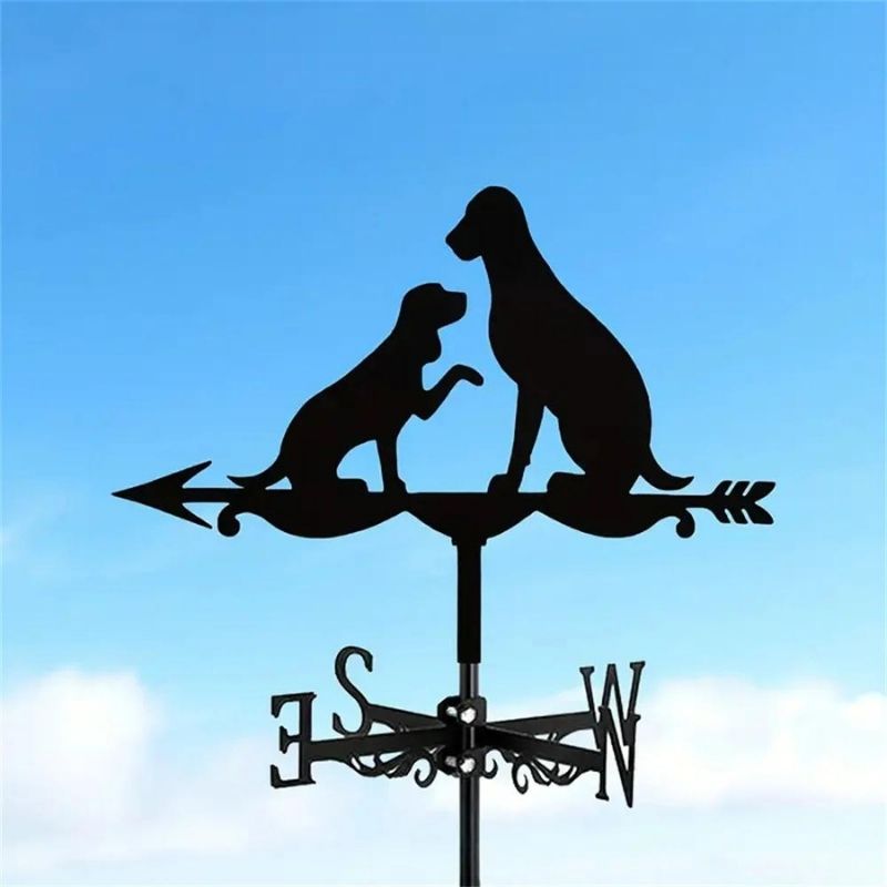 Companion Dog Stainless Steel Weathervane MW085