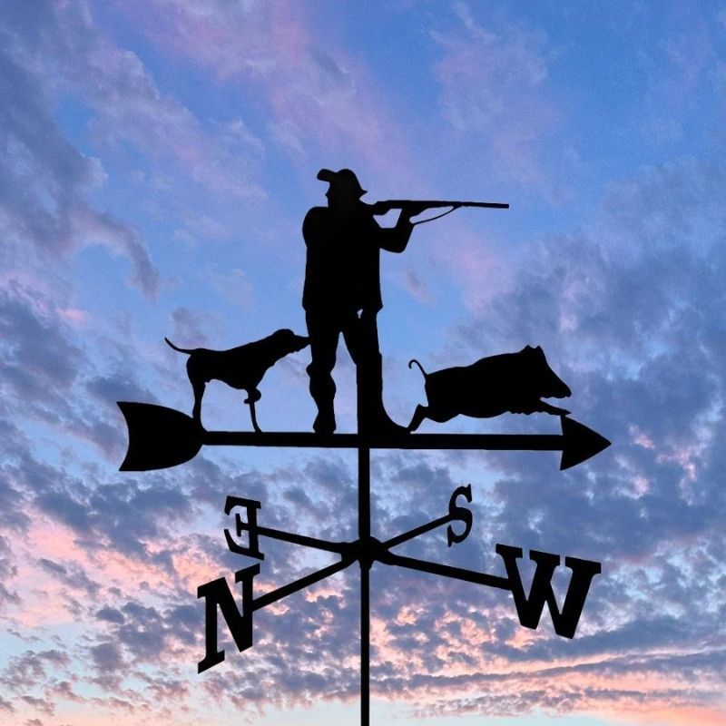 Hunter Stainless Steel Weathervane MW086