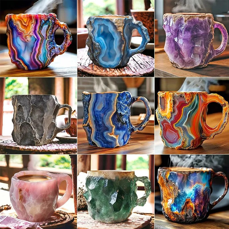 Mineral Crystal Coffee Mugs