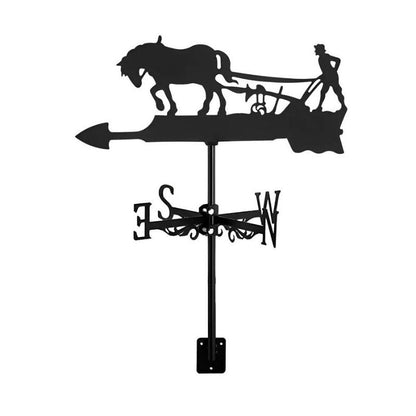 Plow Horse Stainless Steel Weathervane MW071