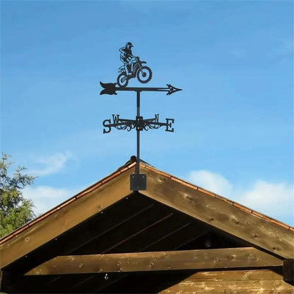 Motorcycle Racing Stainless Steel Weathervane MW051