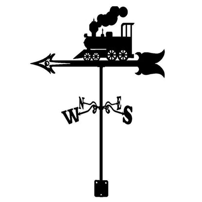 Train Engine Stainless Steel Weathervane MW089