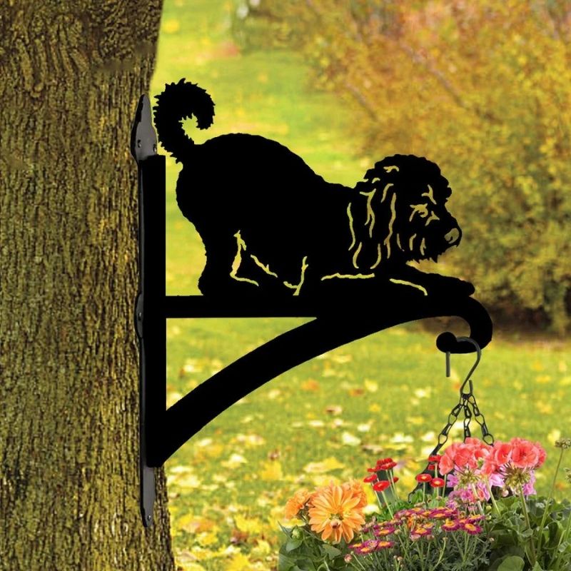 Cockapoo Metal Hanging Bracket Plant Stand PS043