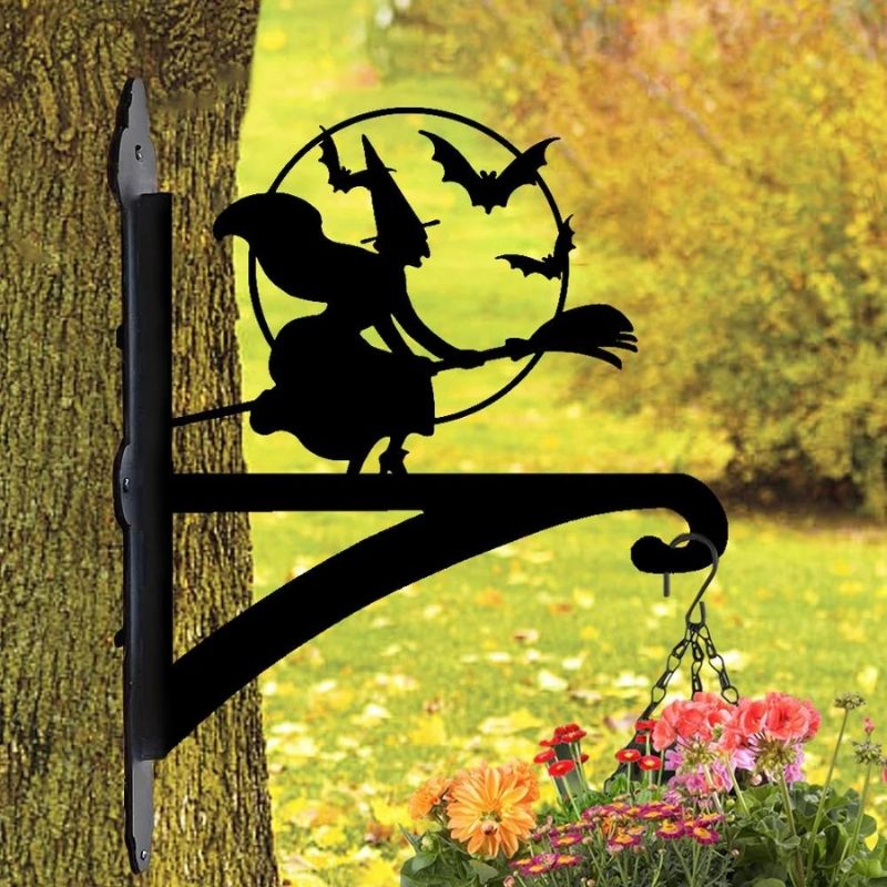 Witch Metal Hanging Bracket Plant Stand PS162