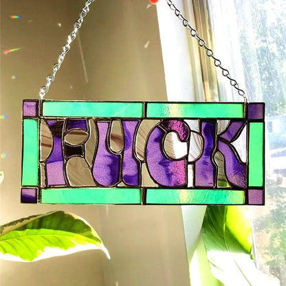 A Kaleidoscope of Color - F*ck Suncatcher