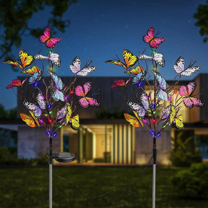 Solar Outdoor Butterfly Lights