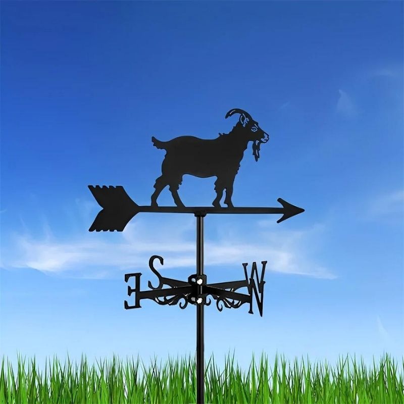 Goat Stainless Steel Weathervane MW087