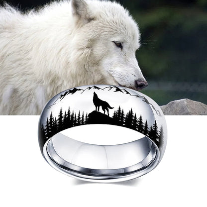 Wolf Couple Rings - A Symbol of Your Unbreakable Bond