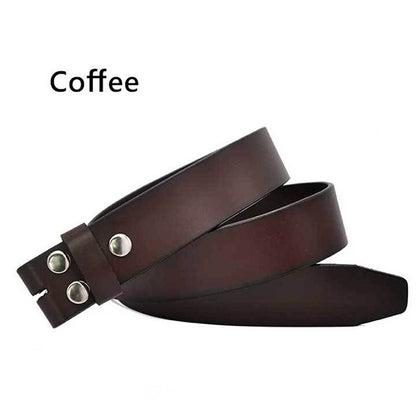 Fashion Punk Genuine Leather Belt With Knife