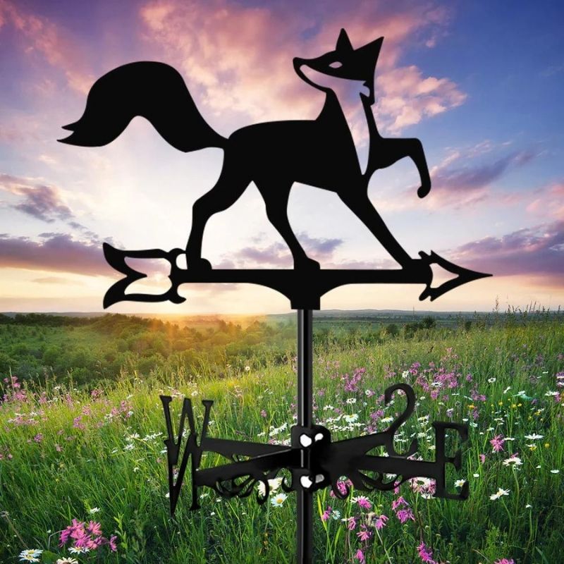 Fox Stainless Steel Weathervane MW037