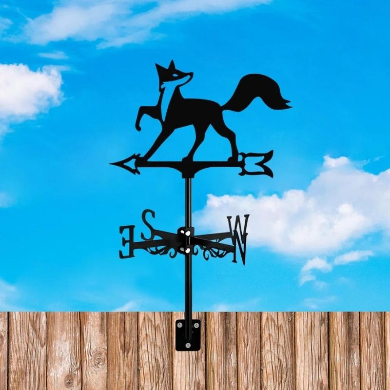 Fox Stainless Steel Weathervane MW037