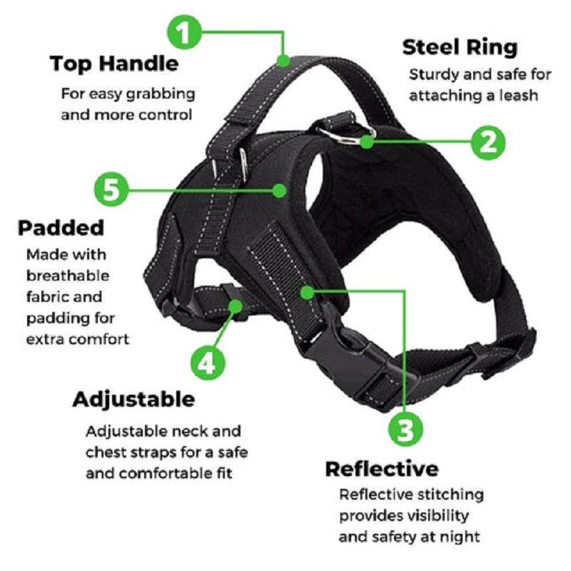 SALE ADJUSTABLE SAFETY DOG HARNESS