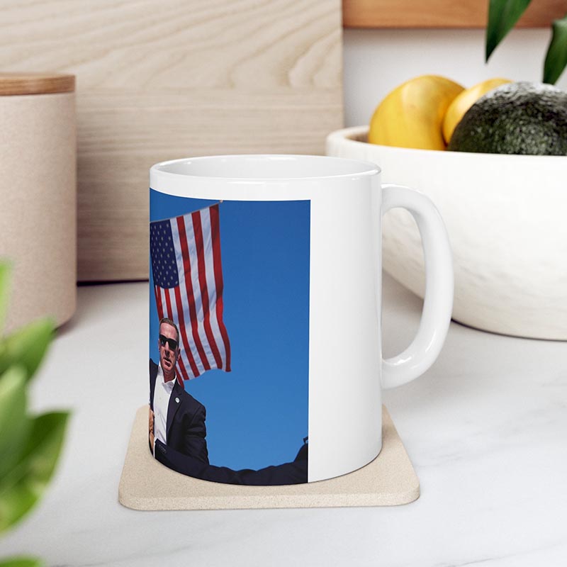 Trump Shot Unbreakable Tried But Survived Mug