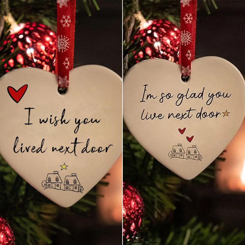 🎄Christmas Heart Hanging Ornament💝