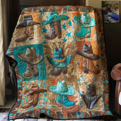 Cowboy Blanket - D258 - Premium Blanket