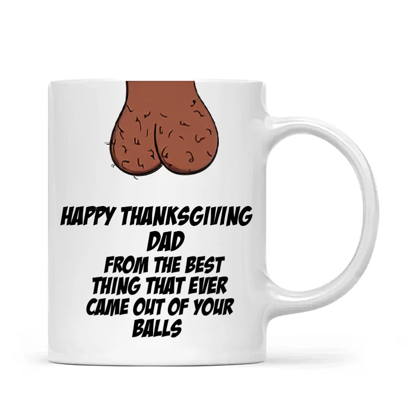 Happy Thanksgiving Dad Mug