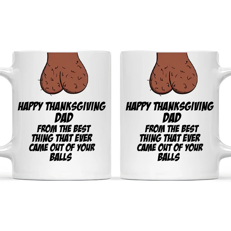 Happy Thanksgiving Dad Mug