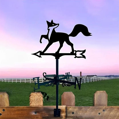 Fox Stainless Steel Weathervane MW037