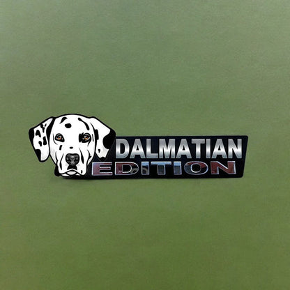 Dog Car Badge Laser Cutting Car Emblem