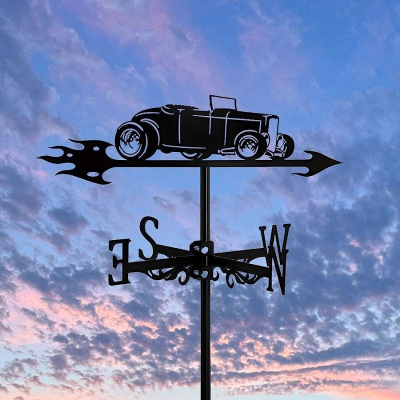 Vintage Car Stainless Steel Weathervane MW058