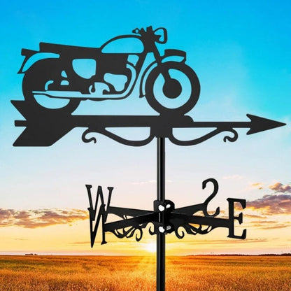 Motorcycle Stainless Steel Weathervane MW074