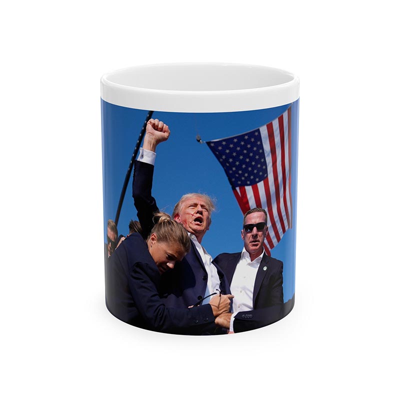 Trump Shot Unbreakable Tried But Survived Mug