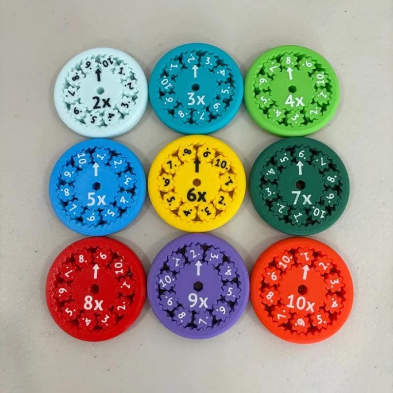 Math Fidget Spinners