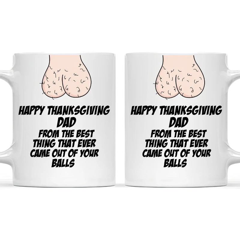 Happy Thanksgiving Dad Mug