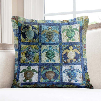 Turtle Tide Pillow Case