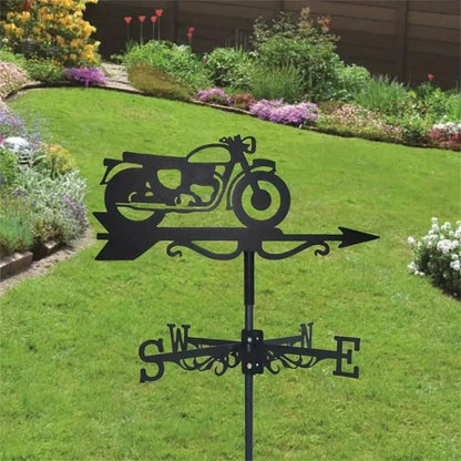 Motorcycle Stainless Steel Weathervane MW074