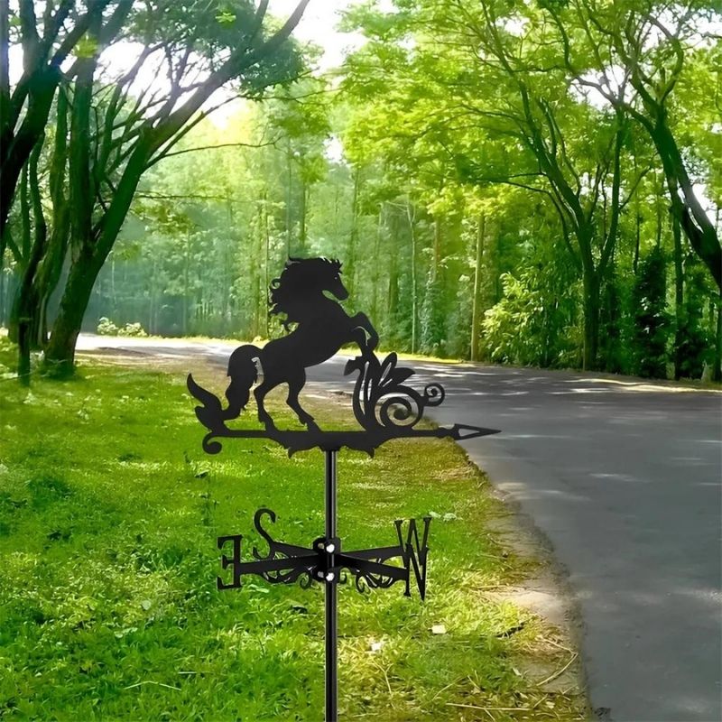 Horse Stainless Steel Weathervane MW021