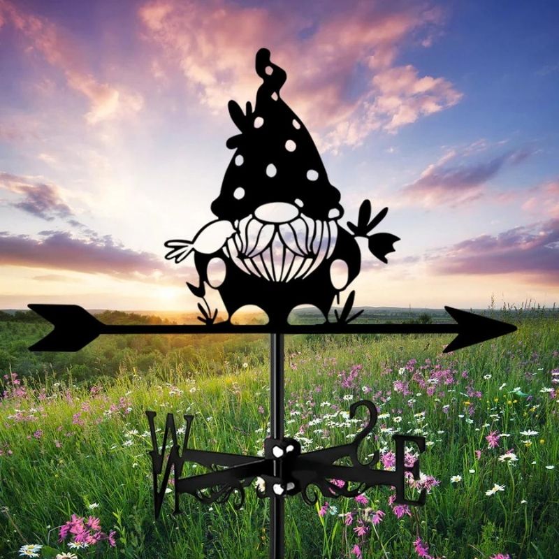 Beautiful Dwarf Elf Stainless Steel Weathervane MW116