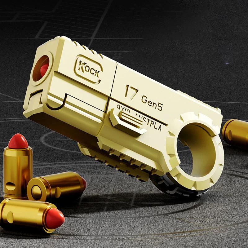 Alloy Ring Gun Stress Relief Toy