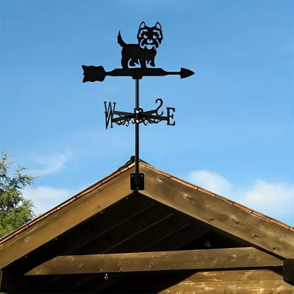 Havanese Stainless Steel Weathervane MW094