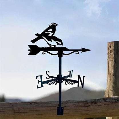 Two Bird Stainless Steel Weathervane MW095